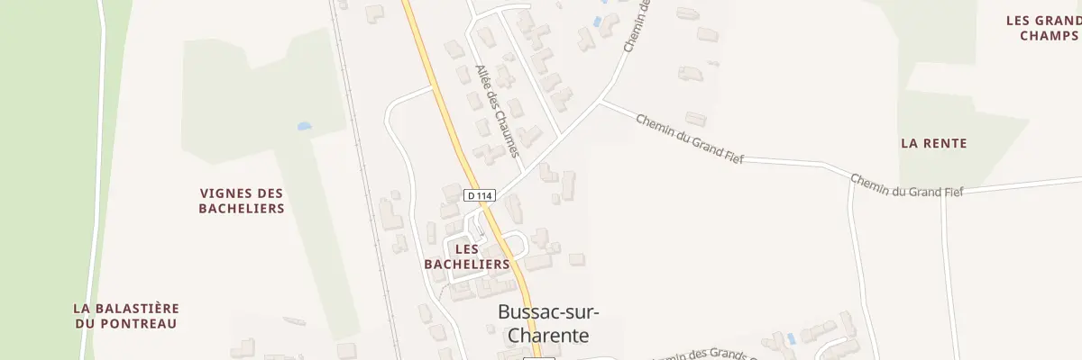 Plan du 6 Che des Chaumes à Bussac-sur-Charente