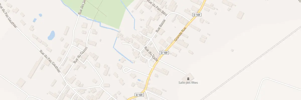 Plan du 4 Rue du Stade à Prin-Deyrançon