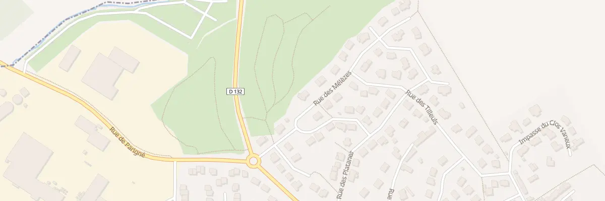 Plan du 103 Rue des Mélèzes à Mayenne