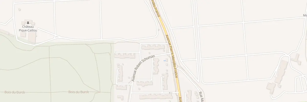 Plan du 22 Rue Theophraste Renaudot à Mérignac