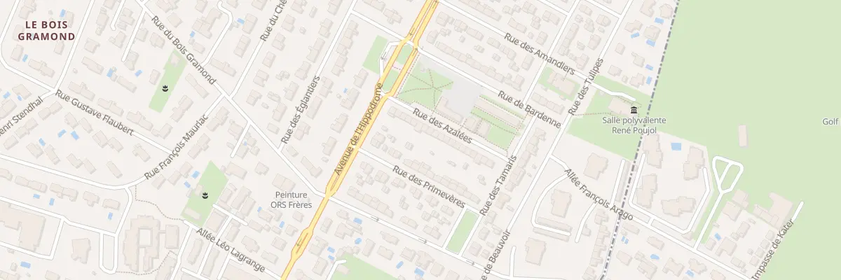 Plan du 14 Rue des Azalées à Eysines
