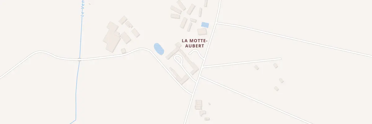 Plan du 5575F La Motte Aubert à Saint-Saturnin-du-Bois