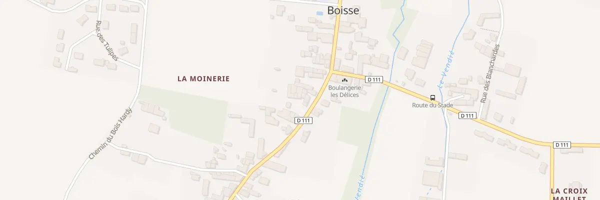 Plan du 10 Rte de Surgères à Marsais
