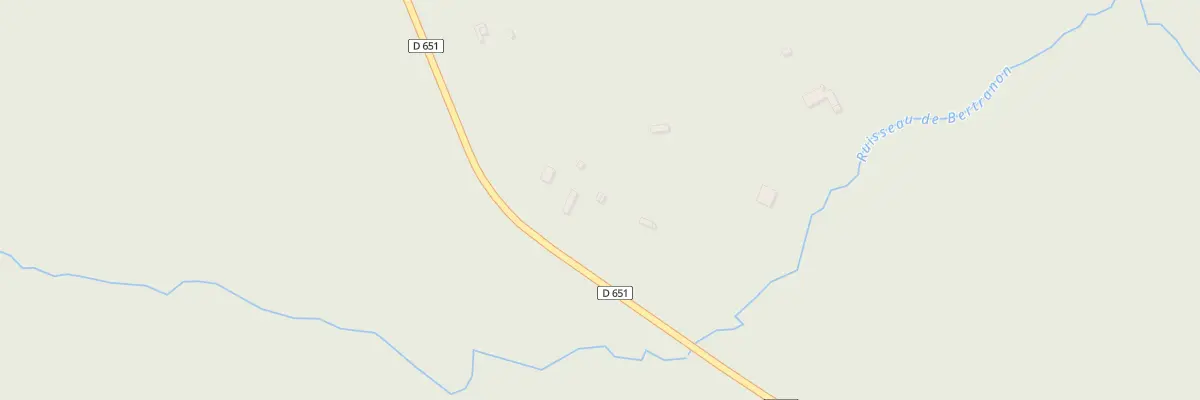 Plan du 1195 Rte de Sore à Argelouse