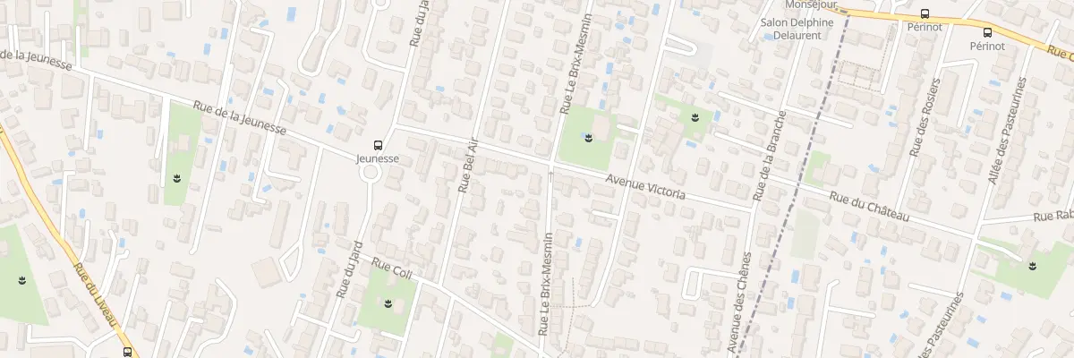 Plan du 40 Rue Lebrix Mesmin à Mérignac
