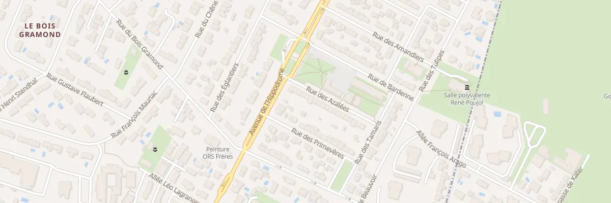 Plan du 10 Rue des Azalées à Eysines