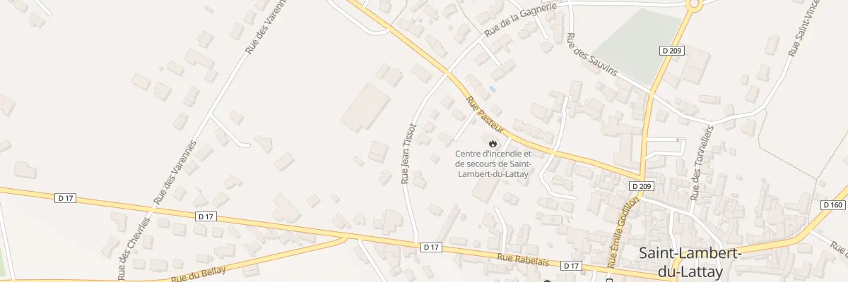 Plan du 8 Rue Jean Tissot à Val-du-Layon