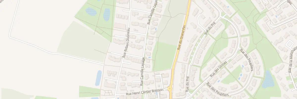 Plan du 12 Rue Camille Lepage à Beaucouzé