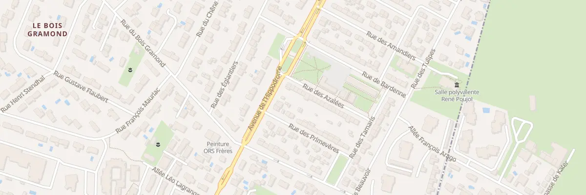 Plan du 6 Rue des Azalées à Eysines