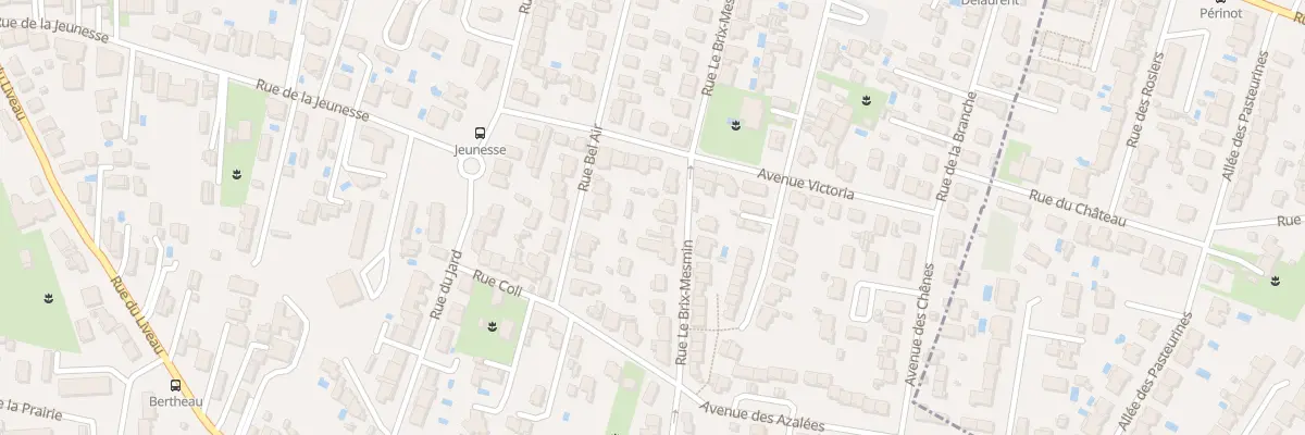 Plan du 36 Rue Lebrix Mesmin à Mérignac