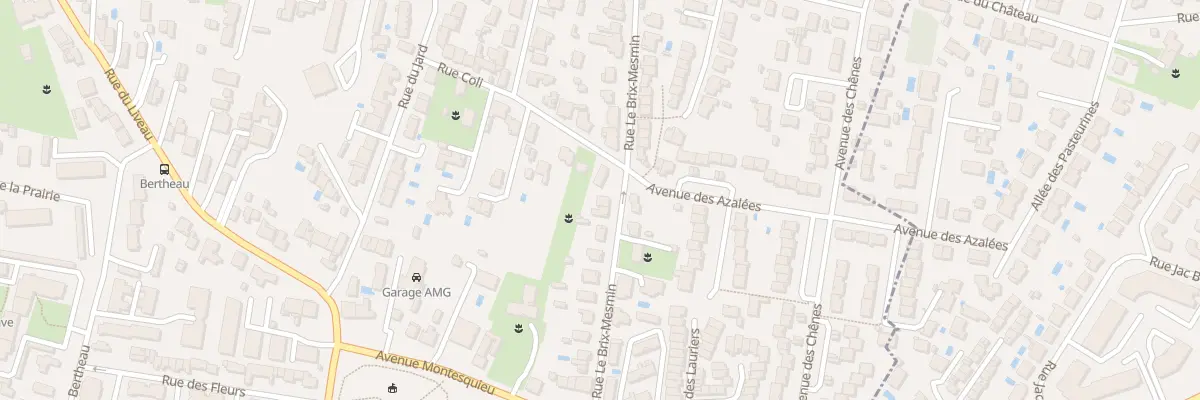 Plan du 20 Rue Lebrix Mesmin à Mérignac