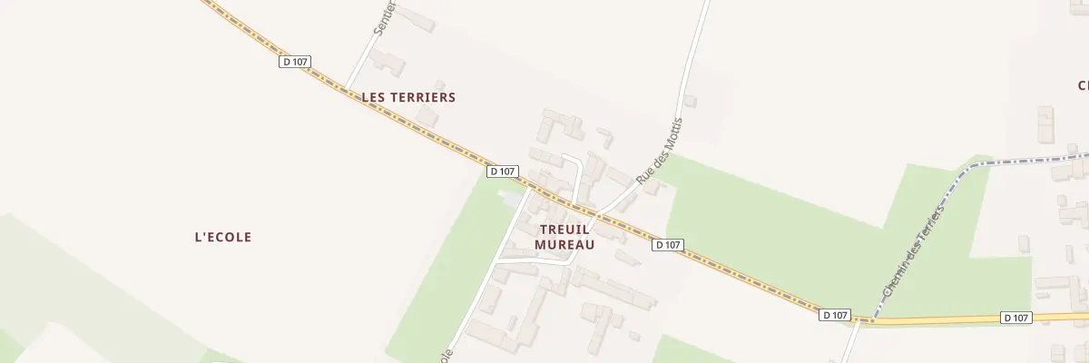 Plan du 12 Rue des Mottis à Bernay-Saint-Martin