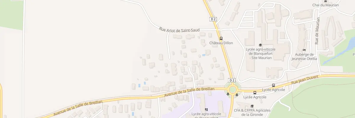 Plan du 23 Rue Arlot de Saint Saud à Blanquefort