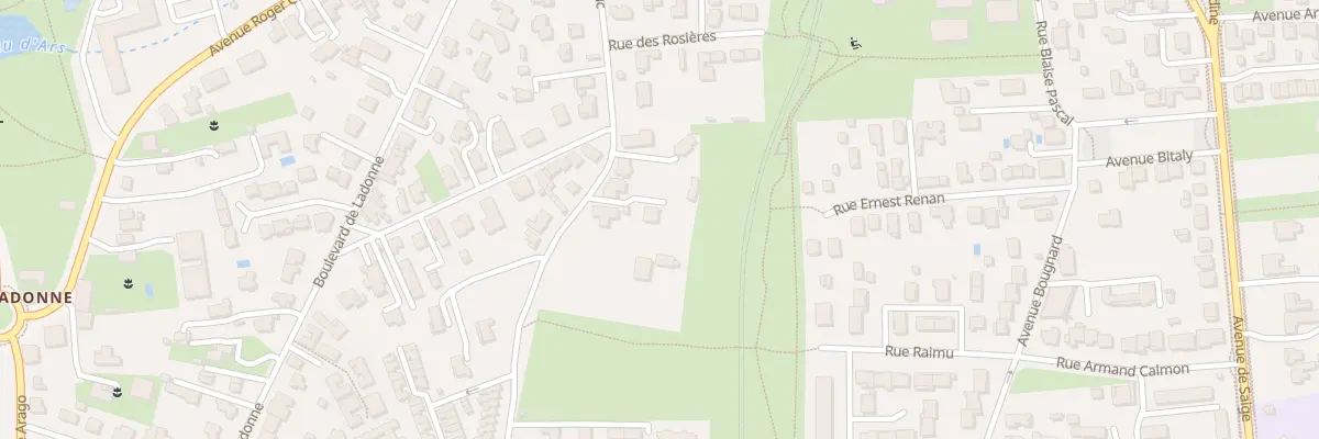 Plan du 23 Rue du Luc à Pessac