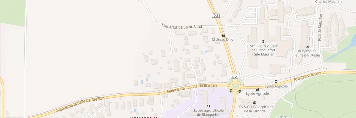 Plan du 19 Rue Arlot de Saint Saud à Blanquefort