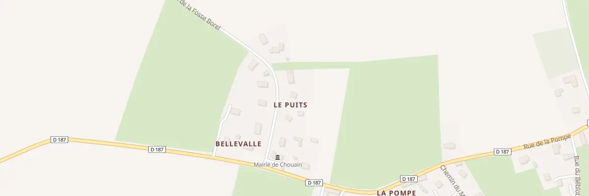 Plan du 5070 Le Rougeuil à Chouain