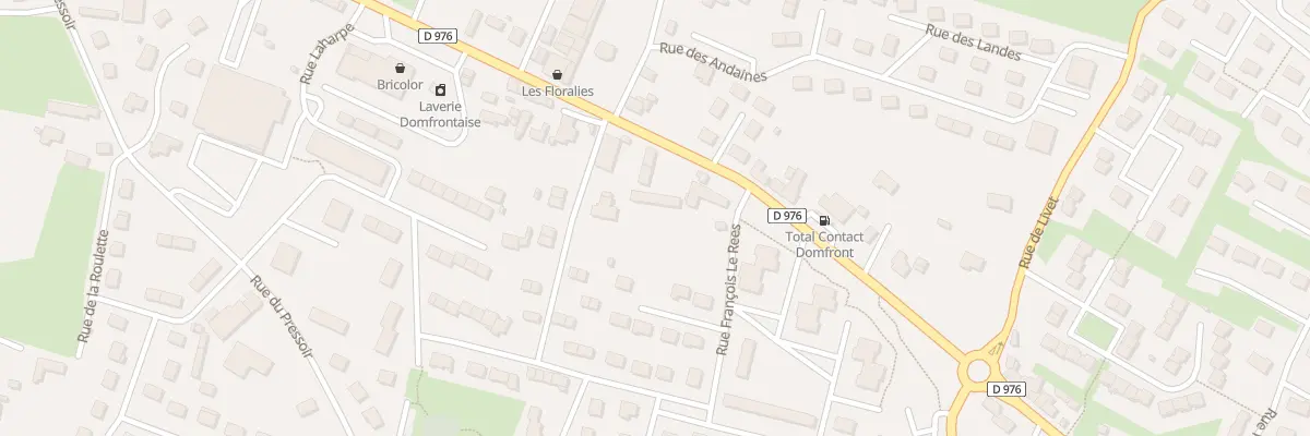 Plan du 90 Rue du Maréchal Foch à Domfront en Poiraie