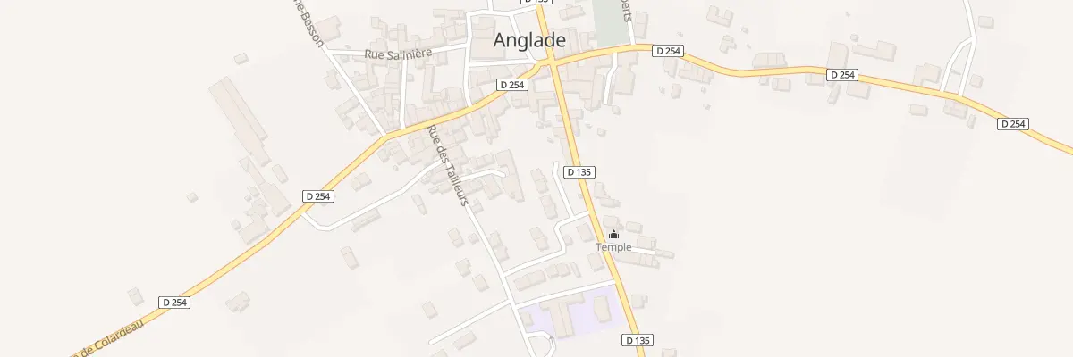 Plan du 16 Res les Bourgades à Anglade