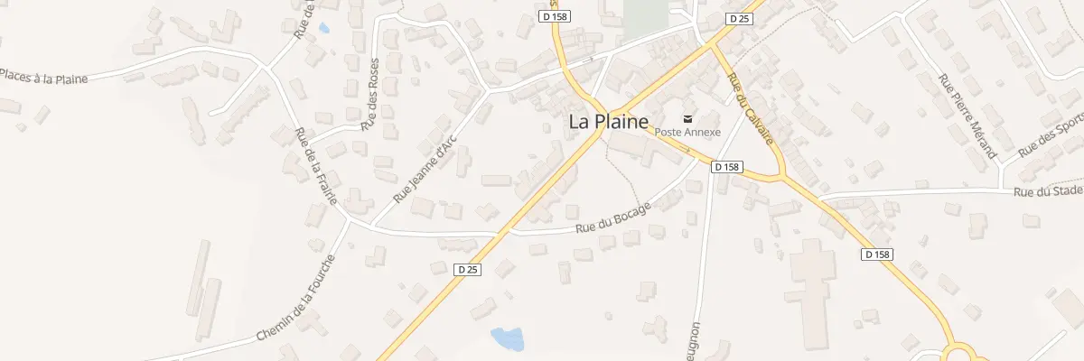 Plan du 62 Rue du Commerce à La Plaine
