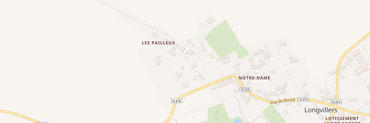 Plan du 5011 Notre Dame à Longvillers