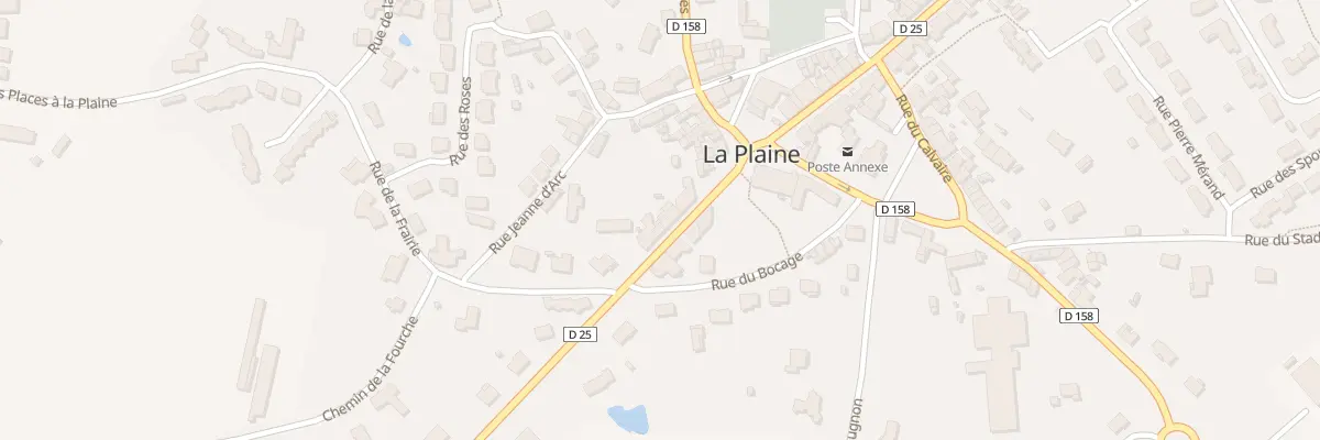 Plan du 64 Rue du Commerce à La Plaine