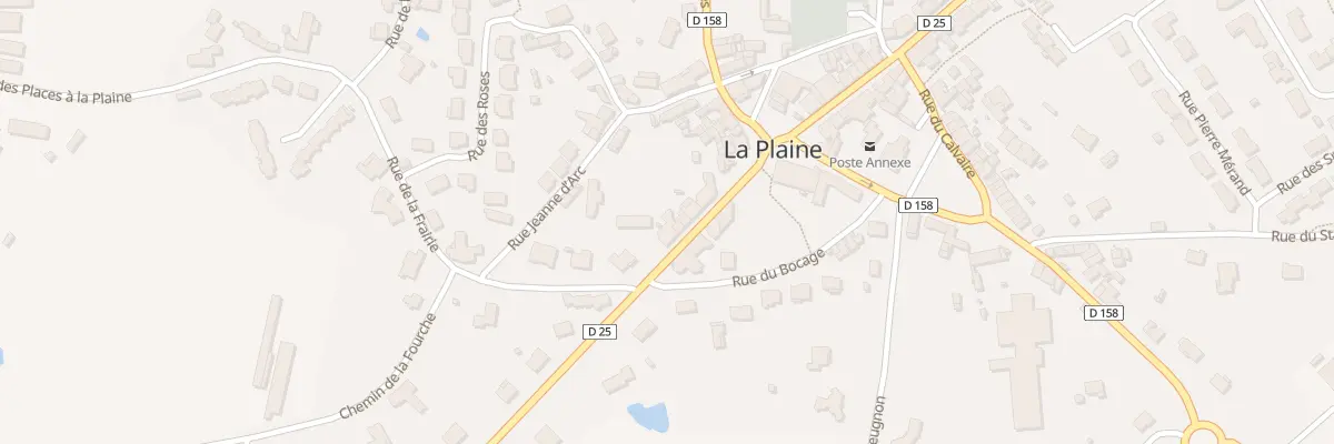 Plan du 68 Rue du Commerce à La Plaine