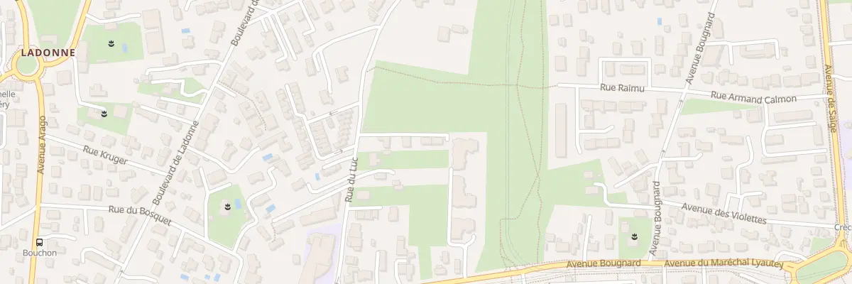 Plan du 45B Rue du Luc à Pessac