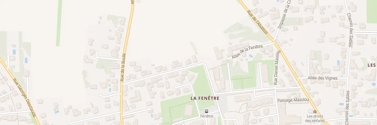Plan du 17 Rue des Aubépines à Saintes