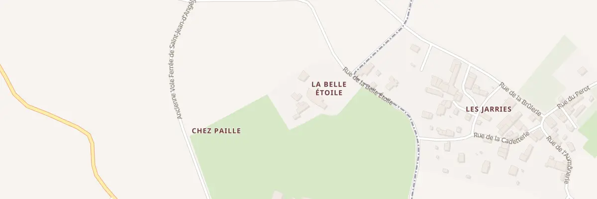 Plan du 1 La Belle Etoile à Puyrolland