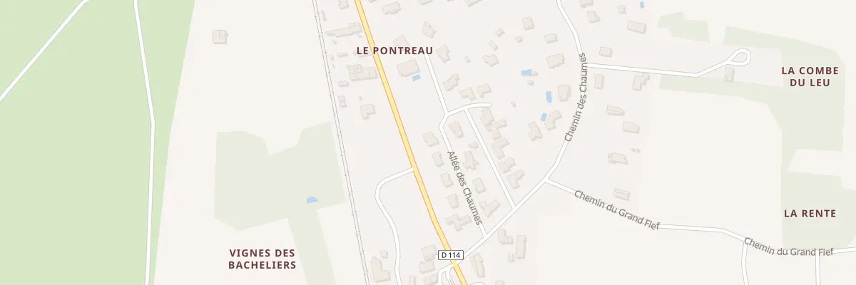 Plan du 9 All des Chaumes à Bussac-sur-Charente