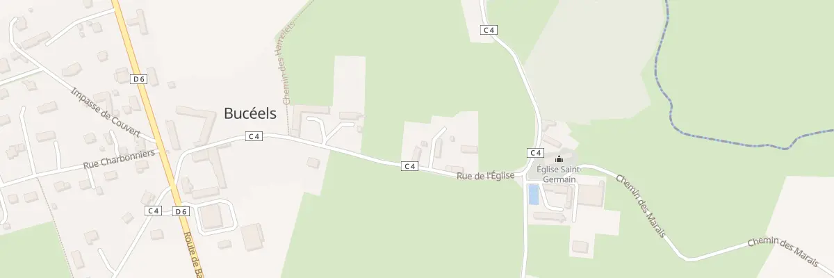 Plan du 5022 L’Eglise à Bucéels