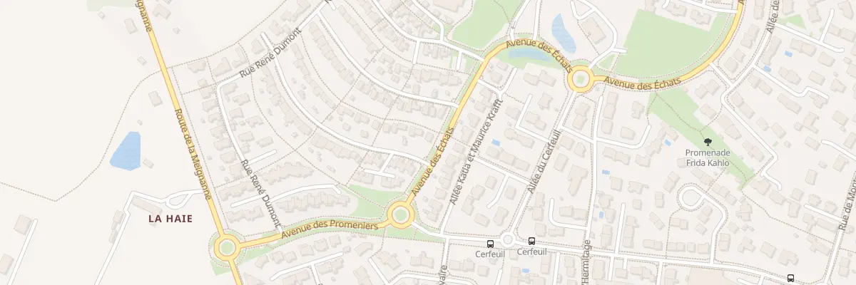 Plan du 2 Rue Théodore Monod à Beaucouzé