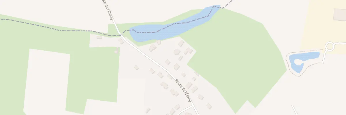 Plan du 37 Rte de l’Etang à Louvigné