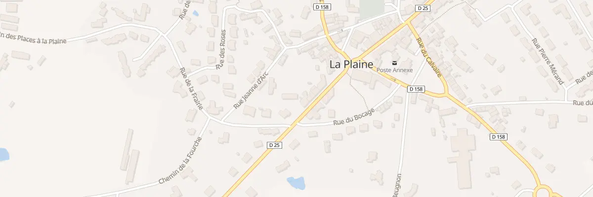 Plan du 68A Rue du Commerce à La Plaine