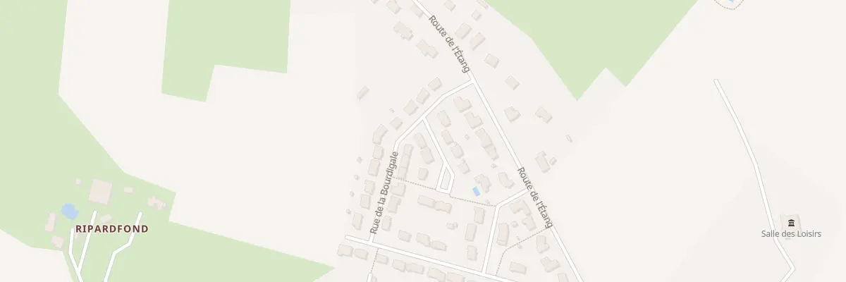Plan du 2 Rue de la Bourdigale à Louvigné