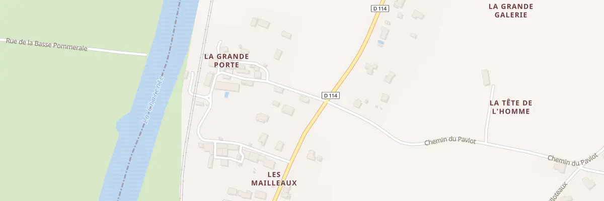 Plan du 1 Che de la Grand Porte à Bussac-sur-Charente