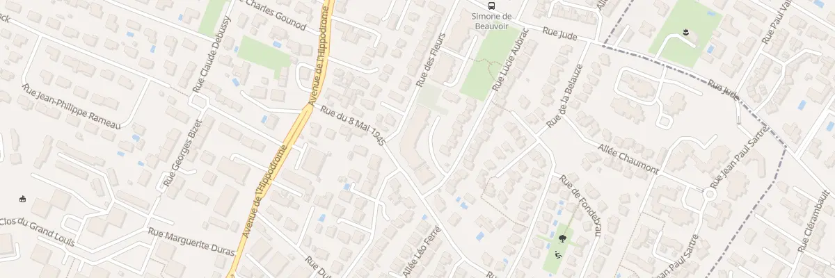 Plan du 35 Rue Lucie Aubrac à Eysines