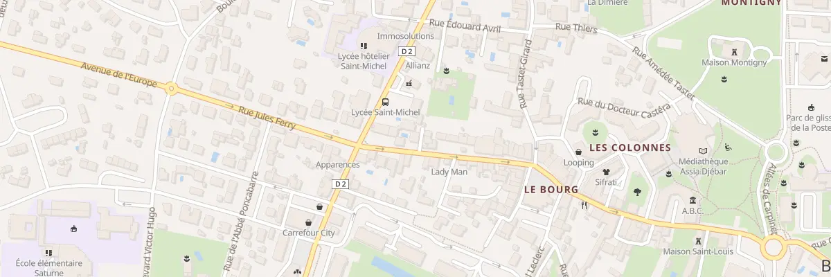 Plan du 17 Rue Gambetta à Blanquefort