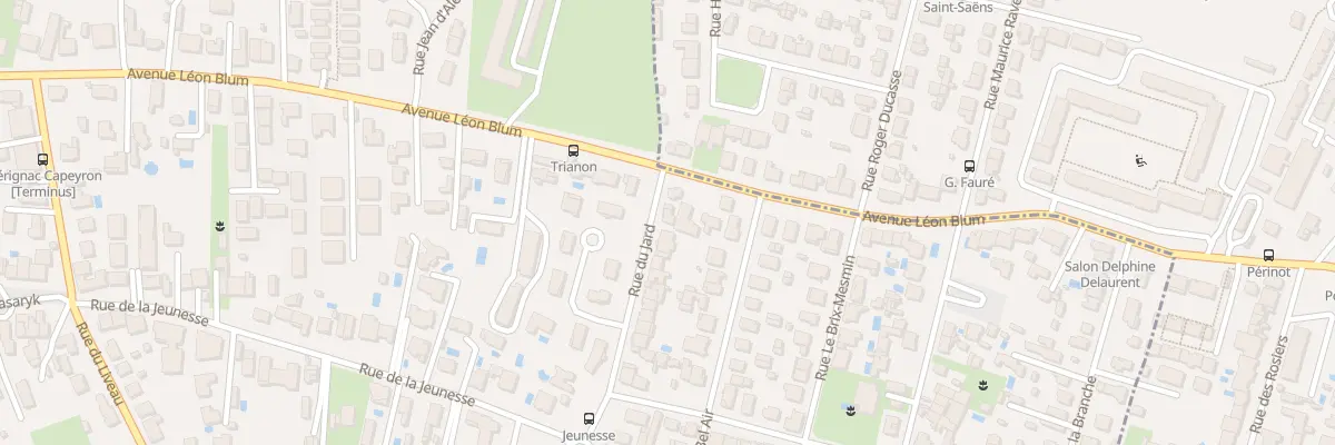 Plan du 113 Rue du Jard à Mérignac