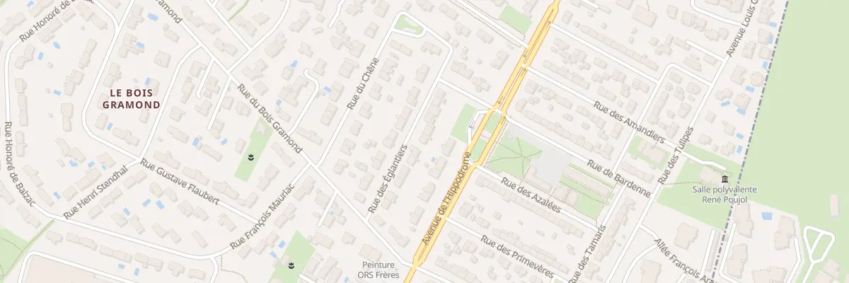 Plan du 16 Rue des Eglantiers à Eysines
