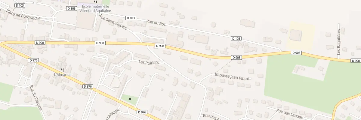 Plan du 28 Rue du Maréchal Joffre à Domfront en Poiraie