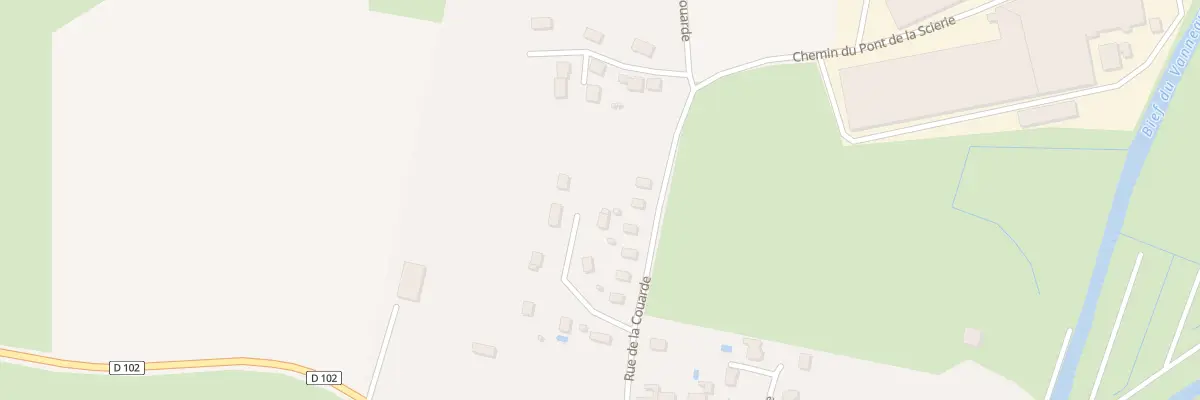 Plan du 19 Rue de la Couarde au Vanneau-Irleau