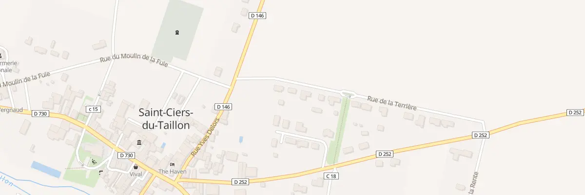 Plan du 4 Rue de la Terrière à Saint-Ciers-du-Taillon