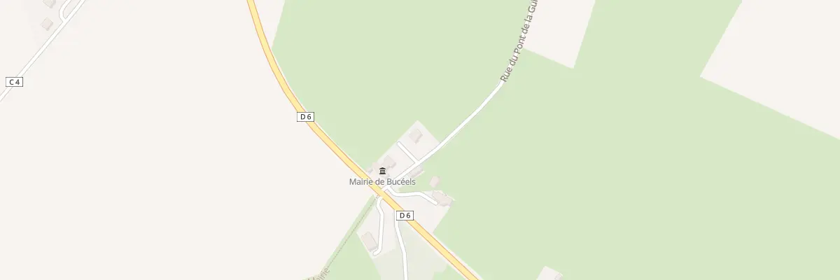 Plan du 3 Rue du Pont de la Guillette à Bucéels