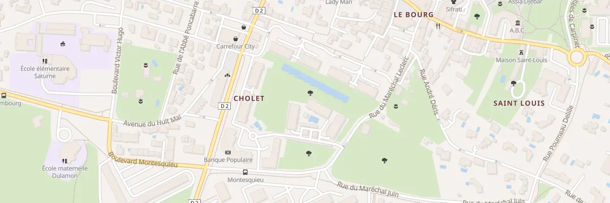 Plan du 23 Rue du Mal Leclerc à Saint-Jean-d’Illac