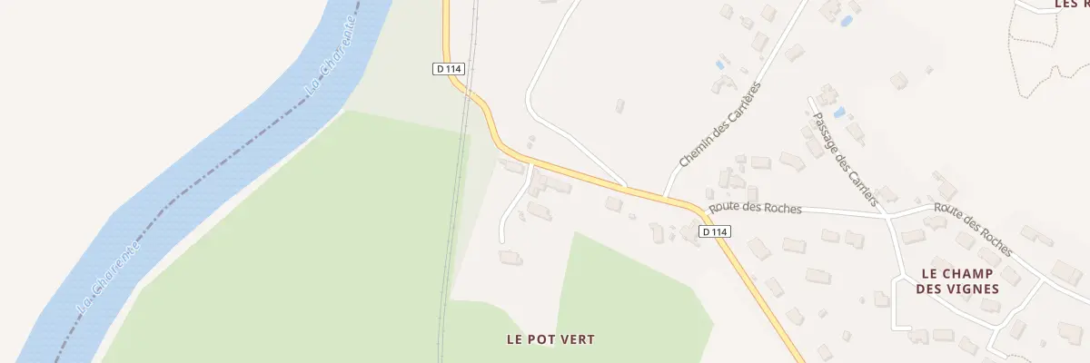 Plan du 83 Rte de Port la Pierre à Saint-Vaize