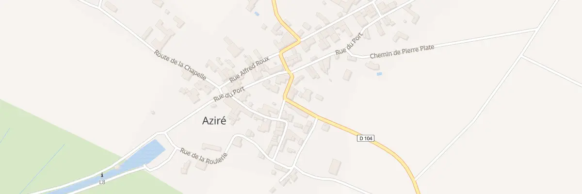 Plan du 9 Rte du Mazeau à Benet
