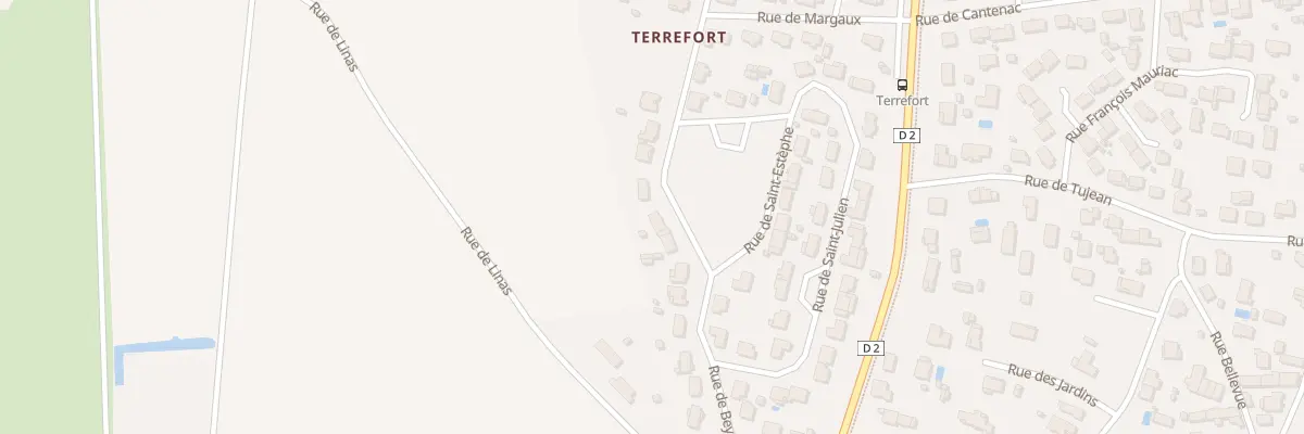 Plan du 18 Rue de Beychevelle à Blanquefort