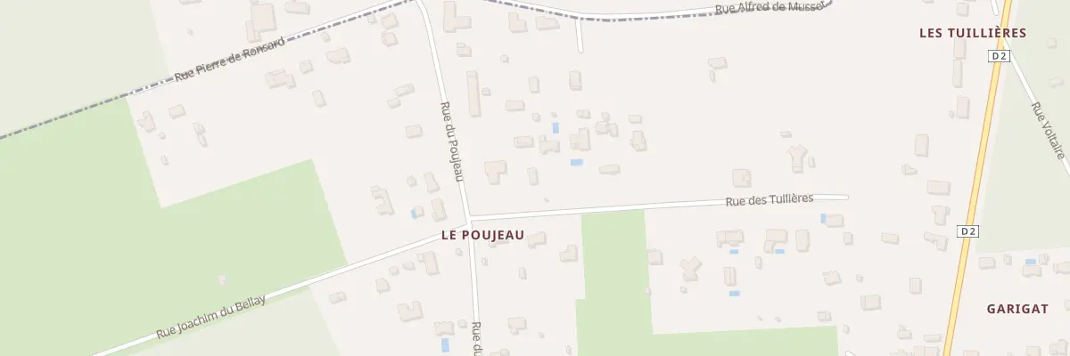Plan du 4B Rue des Tuilières à Blanquefort