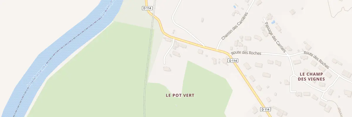 Plan du 3 Pas Pot Vert à Saint-Vaize